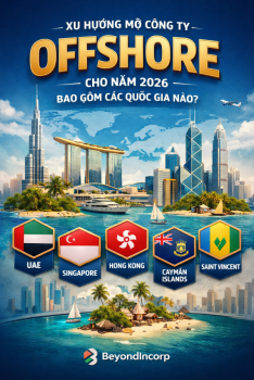 Xu hướng mở công ty Offshore cho năm 2026 bao gồm các quốc gia nào?