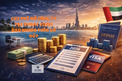 Chi phí mở công ty tại Dubai 2026: Bao nhiêu tiền là đủ?