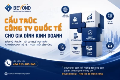Cấu Trúc Công Ty Quốc Tế Cho Gia Đình Kinh Doanh: Giải Pháp Bảo Vệ Tài Sản Và Chuyển Giao Thế Hệ