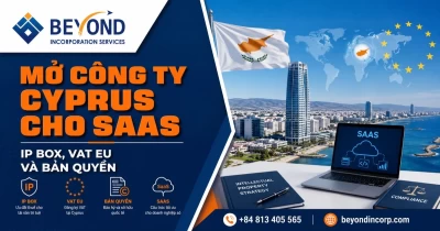 Mở Công Ty Cyprus Cho SaaS: IP Box, VAT EU Và Bản Quyền