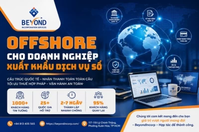 Offshore Cho Doanh Nghiệp Xuất Khẩu Dịch Vụ Số