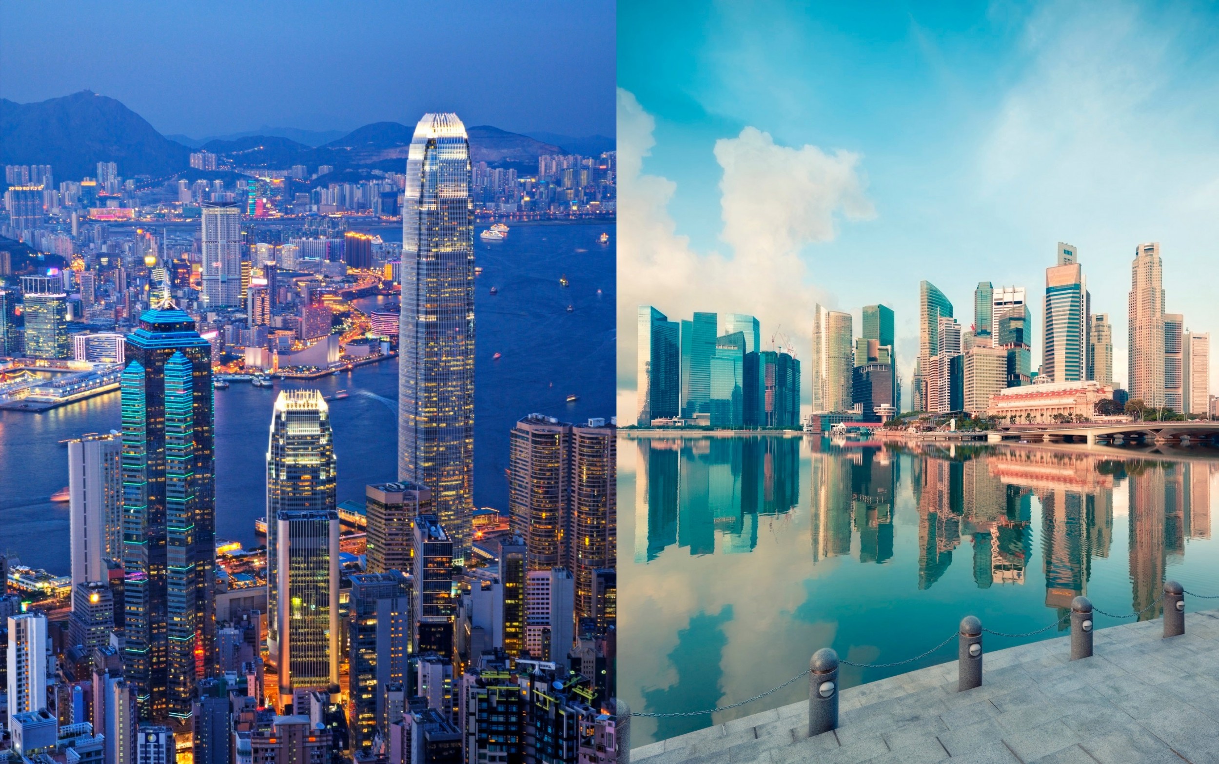 Hong Kong và Singapore