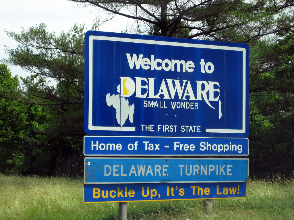 thành lập một công ty trực tuyến ở Delaware