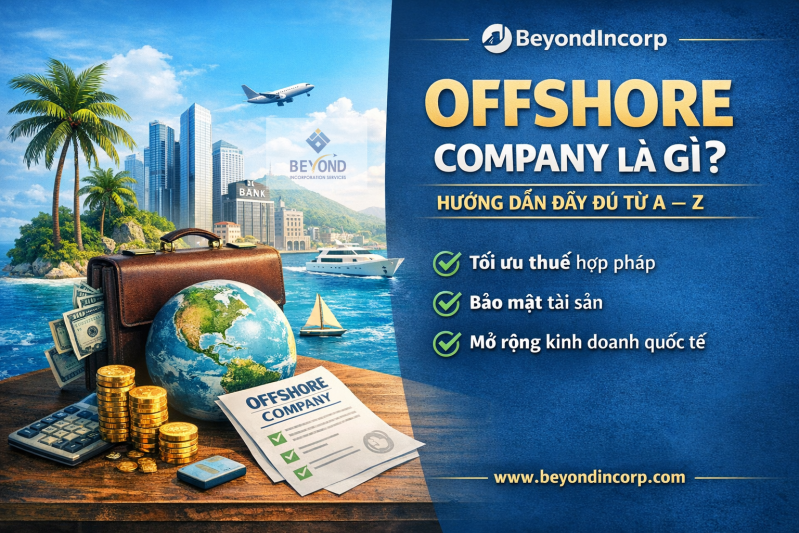 Offshore Company là gì? Hướng dẫn đầy đủ từ A–Z (2026)