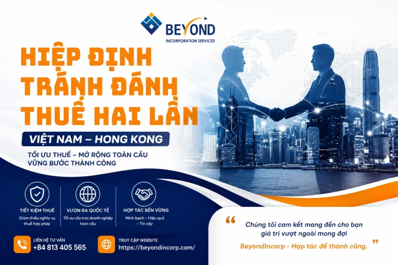 Hiệp Định Tránh Đánh Thuế Hai Lần Việt Nam – Hong Kong