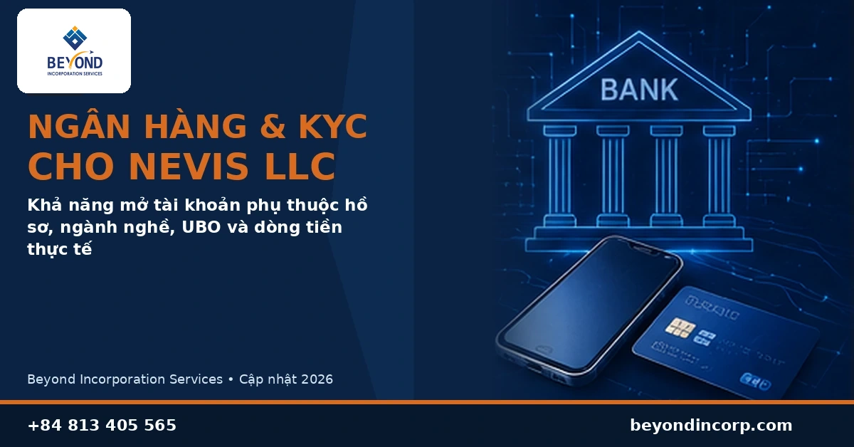 nevis llc ngan hang kyc