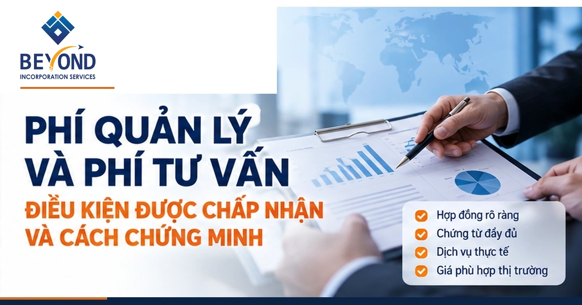 phi quan ly phi tu van chung minh dich vu