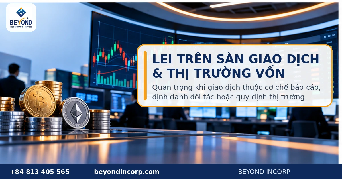 lei san giao dich bao cao